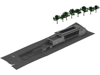 Ara Pacis 3D Model preview