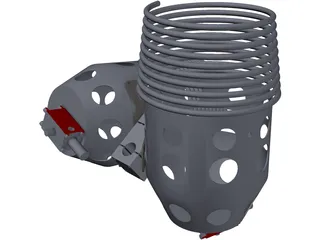 Bruleur 3D Model preview