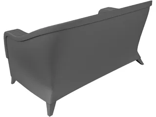 Modern Sofa 3D Model preview
