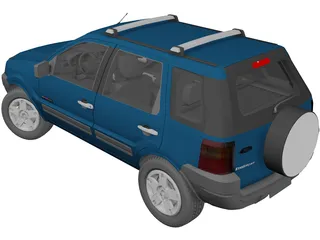 Ford EcoSport FreeStyle (2007) 3D Model preview