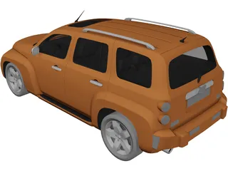 Chevrolet HHR (2012) 3D Model preview