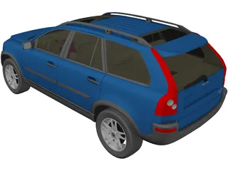 Volvo XC90 (2005) 3D Model preview