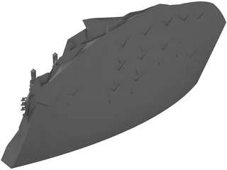 Castle 3D Model preview