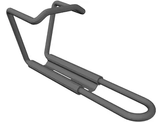 Clarks Bottle Holder 3D Model preview