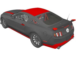 Ford Mustang Boss 302 (2013) 3D Model preview