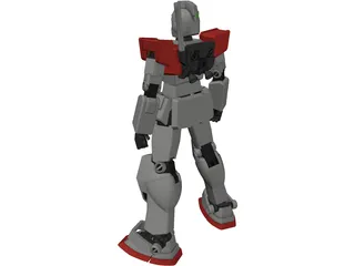 Gundam RGM-79 GM 3D Model preview
