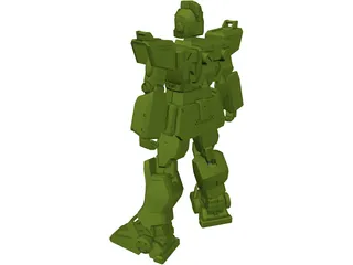 Gundam RGM-79(G) 3D Model preview