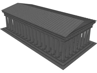 Parthenon 3D Model preview