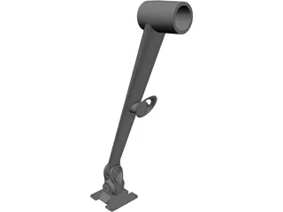 Zorro Monitor Arm 3D Model preview
