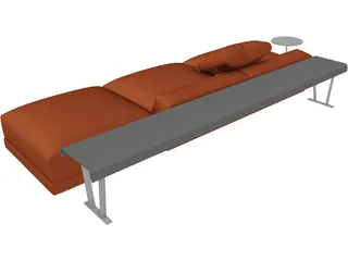 Sofa 3D Model preview
