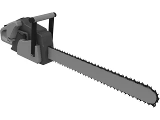 Chainsaw 3D Model preview