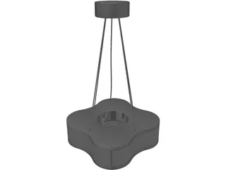 Modern Chandeliers 3D Model preview