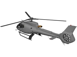 Eurocopter EC-130 3D Model preview