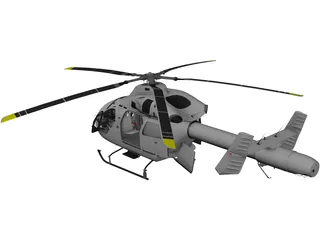 McDonnell Douglas MD-902 Explorer 3D Model preview