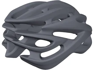Bicycle Helmet 3D Model preview