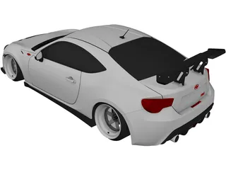 Scion FR-S (2013) [Tuned] 3D Model preview