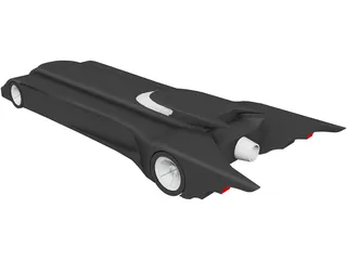 Batmobile 3D Model preview
