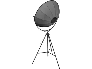 Lamp Design 3D Model preview