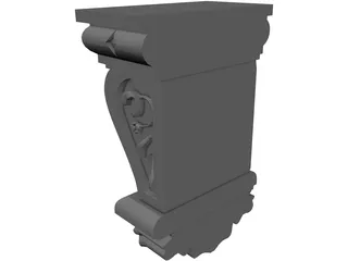 Cornice 3D Model preview