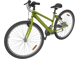 Bicycle 3D Model preview
