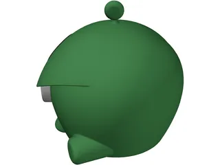 Cut Om Nom 3D Model preview