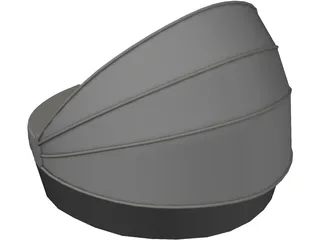 Arena Varaschin Sofa 3D Model preview