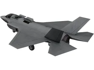 Lockheed Martin JSF F-35 3D Model preview