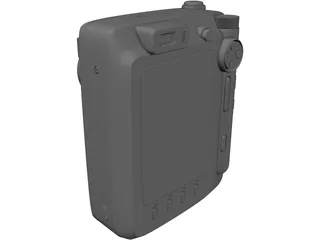 Fujifilm Finepix F610 Digital Camera 3D Model preview