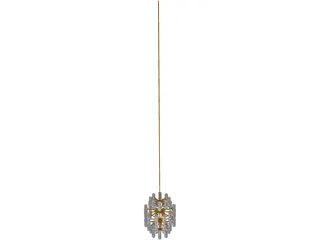 Chandelier Church 3D Model preview