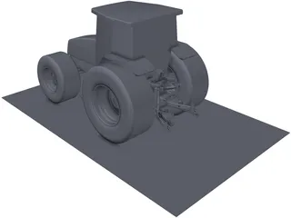 New Holland 250hp Tractor 3D Model preview