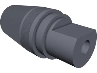 Dental Implant 3D Model preview