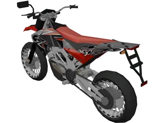 Aprilia SXV 450 3D Model preview