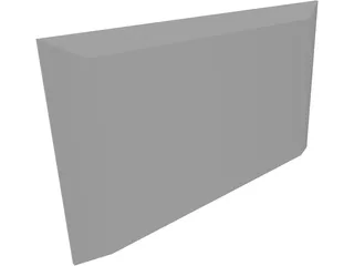 Philips TV 3D Model preview