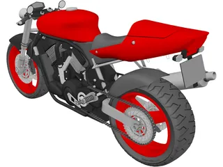 Suzuki Street Fighter 3D Model preview