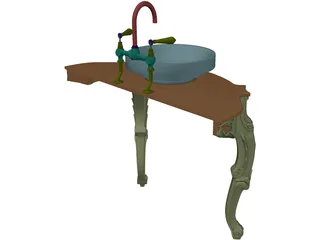 Sink 3D Model preview