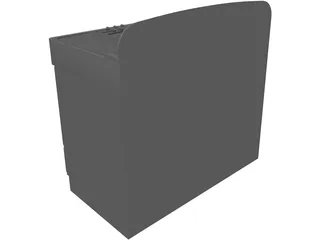 Cooker Retro 3D Model preview