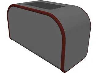 Toaster 3D Model preview