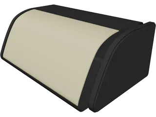 Bread Box 3D Model preview