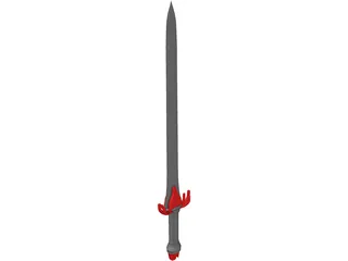 Emperior Sword 3D Model preview
