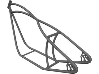 Chopper Frame 3D Model preview
