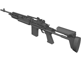 M14 EBR 3D Model preview