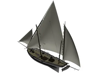 Gukkit Vessel 3D Model preview