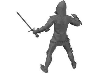 Knight 3D Model preview
