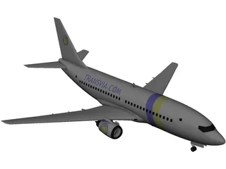 Boeing 737 3D Model preview