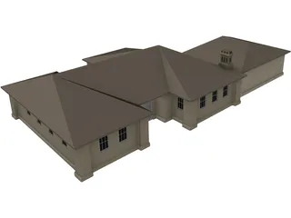 House 3D Model preview