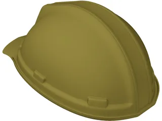 Worker Helmet 3D Model preview