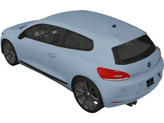 Volkswagen Scirocco 3D Model preview