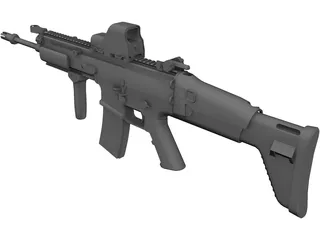 MK16 3D Model preview