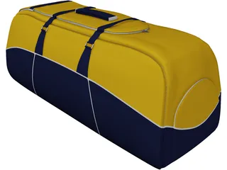 Racket Bag 3D Model preview