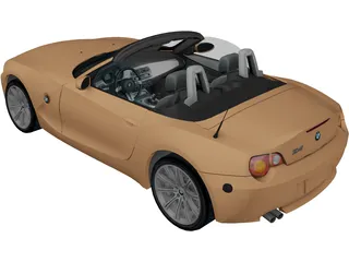BMW Z4 Cabriolet 3D Model preview